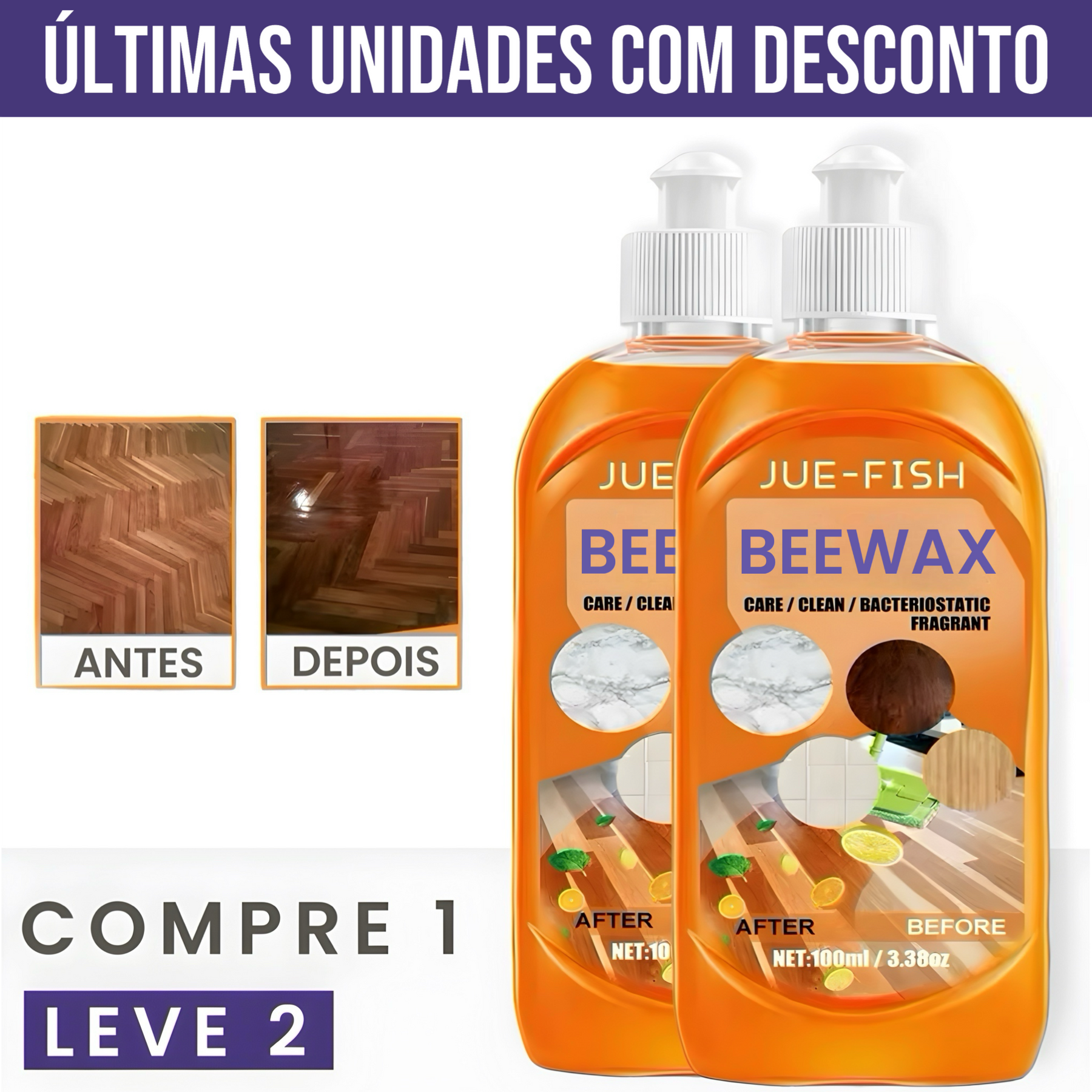 Últimas Unidades - Cera Mágica Restauradora instantanêa - Compre 1 LEVE 2