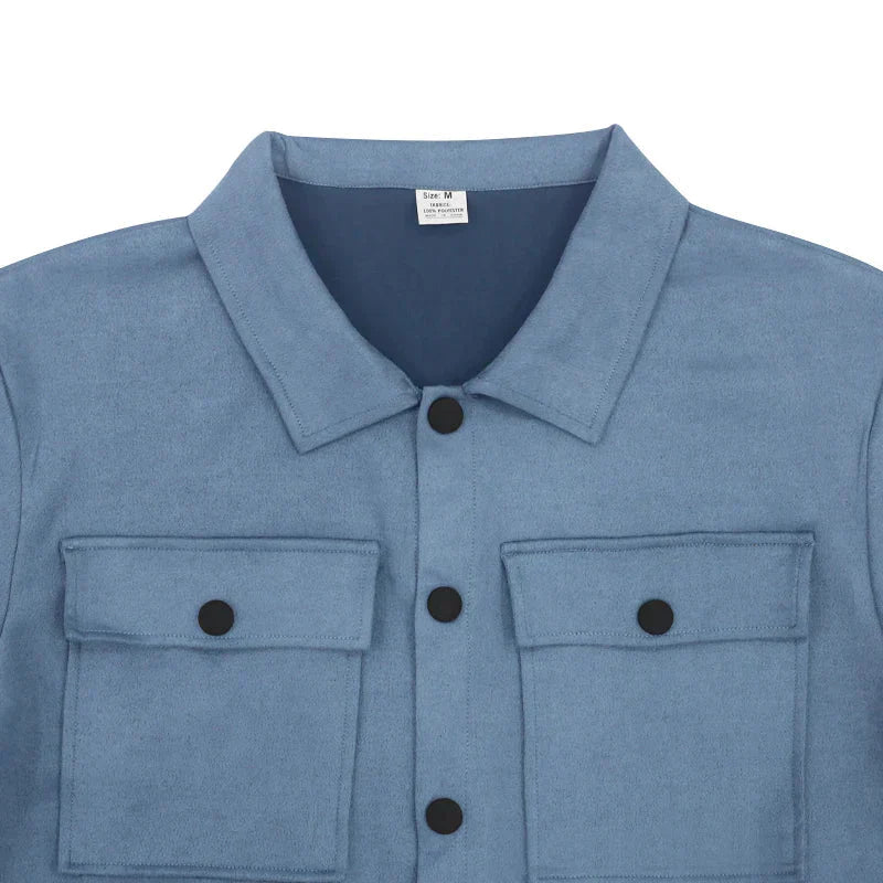 Conjunto Masculino Calça e Jaqueta Casual Fit