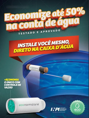 (Compre 1 Leve 2) Bloqueador De Ar Economizare - REDUZ Conta De Água 50% + Rosca de Brinde