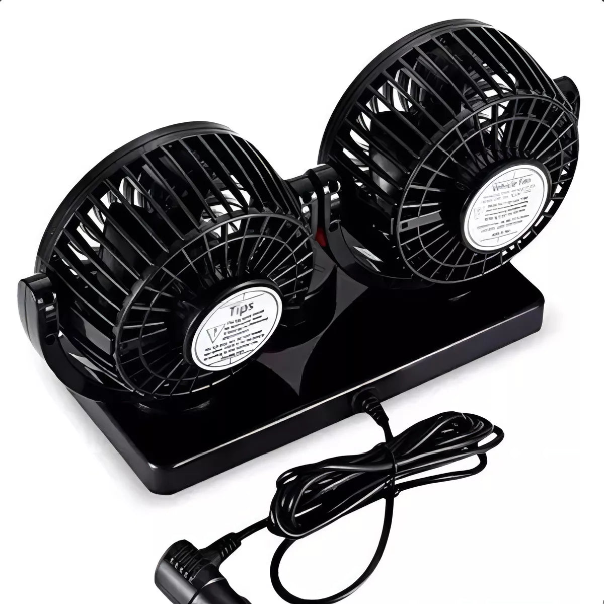 COMPRE 1 LEVE 2 Ventilador Duplo para Carros - AirDuo®️