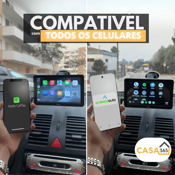 [OFERTA RELÂMPAGO]  - Multimídia Portátil Connect PlayPro + Brinde – Seu Carro Mais Moderno