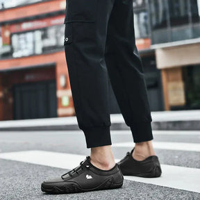 Mocassim Masculino Confortável de Couro Sintético