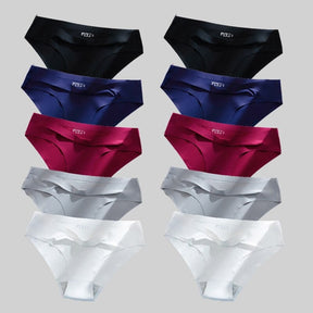 CALCINHA SEDA SOFT SEM COSTURA (KIT COM 6 PEÇAS)