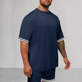 Conjunto Masculino Casual - Bermuda e Camiseta