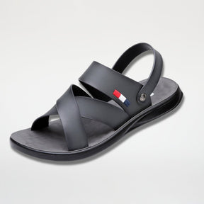 Sandália Masculina de Couro Antiderrapante