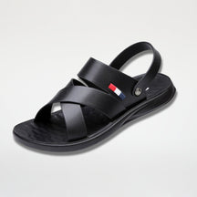 Sandália Masculina de Couro Antiderrapante